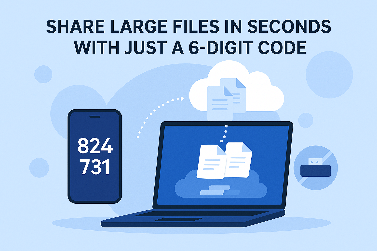share files easily mobile to computer